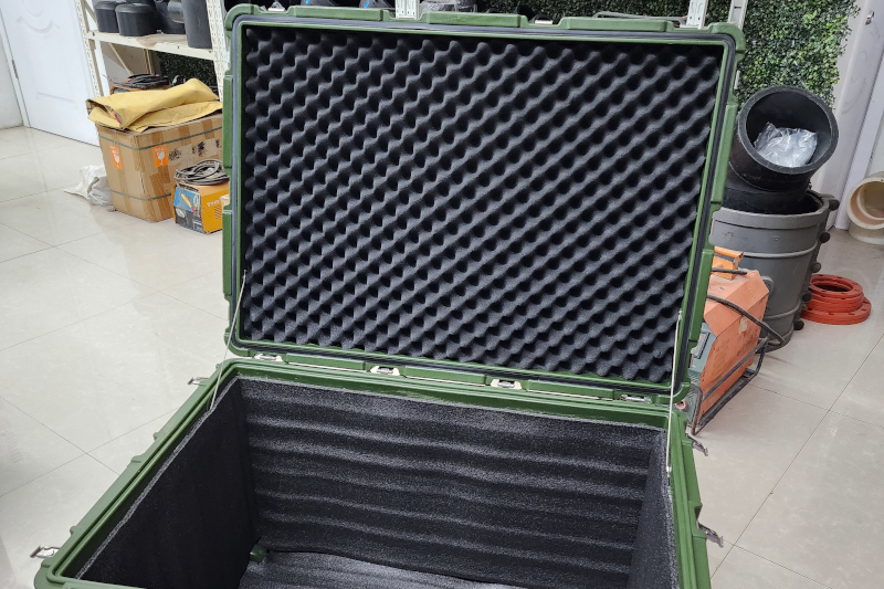 Transfer and supporting equipment laid out in the field before packing (illustrative photo)